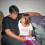 Jasminka S. (2000)  - Moj muž sa našom kćerkom.